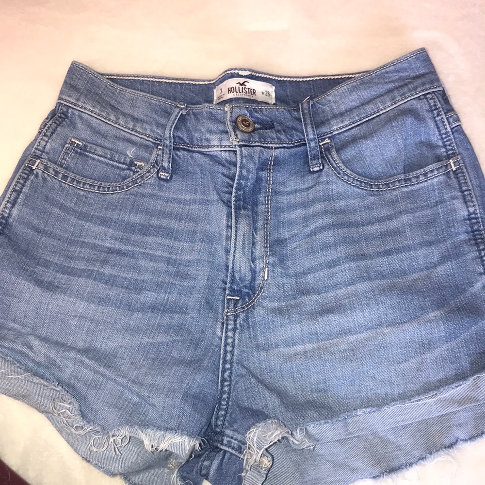 Hollister jean shorts